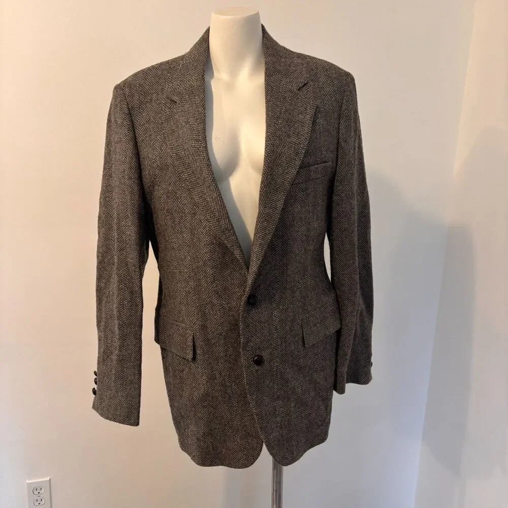 Vintage Anderson-Little size 40 100% Wool Made in USA Blazer